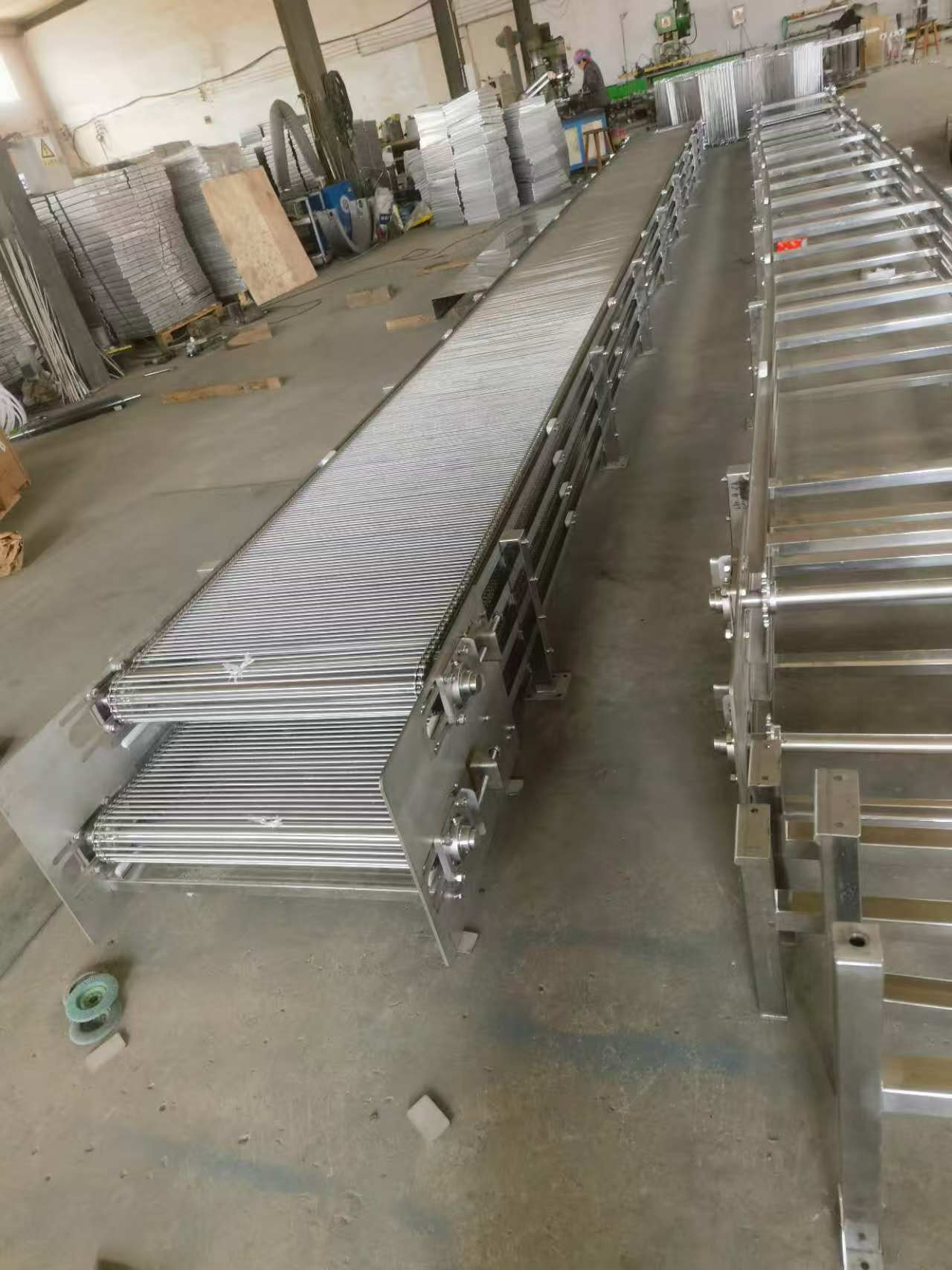 滾筒轉彎機無(wú)動(dòng)力卸貨滑梯物流輸送流水線(xiàn)
